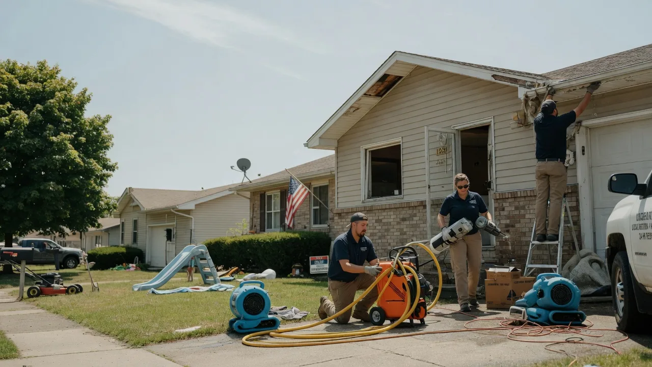 Water Damage Restoration in Hanover, IL near me